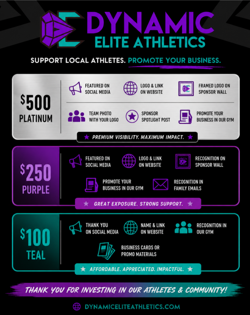 Dynamic - Become a Sponsor
